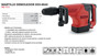 Imagen de MARTILLO DEMOLEDOR  MD 10K 1500W SDS-MAX